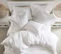 Belgian Flax Linen Fringe Ruffle Duvet Cover