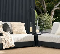 Malibu Metal Platform 4-Piece Outdoor Sectional Set (66&quot;)