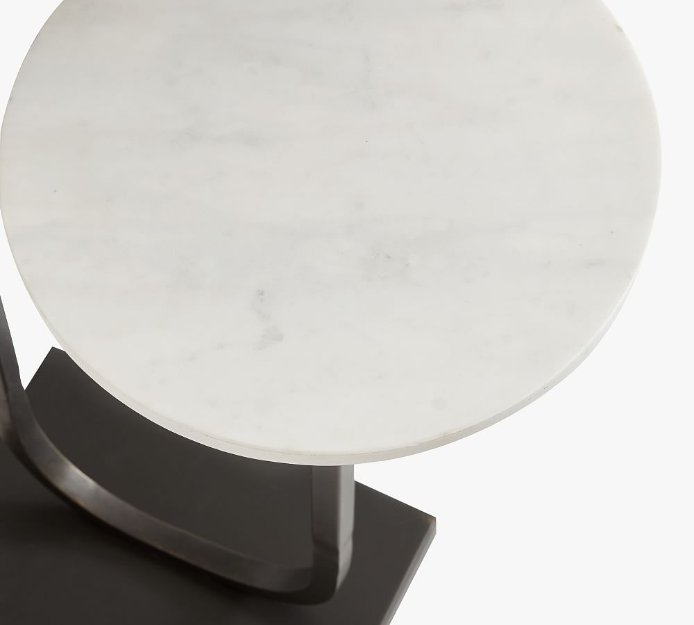 Delaney Marble Floor Lamp 65" - Elegant & Modern