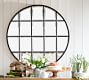 Eagan Multipanel Round Wall Mirror 44&quot;