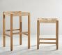 Malibu Woven Backless Stool