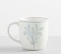 Chambray Tile Stoneware Mugs
