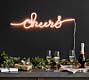 Lit Cheers Sign