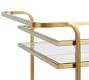 Skylar Metal Bar Cart (17&quot;)