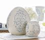 Chambray Hand-Painted Ceramic Eggs