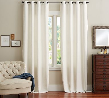 Emery Linen Grommet Blackout Curtain