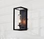 Sonora Outdoor Clear Glass Sconce (16'')