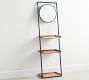Trenton Ladder Shelf with Mirror