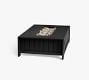 Malibu Metal Rectangular Fire Pit Table with Lid Cover (50&quot;)