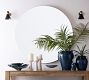 Rienne Frameless Round Wall Mirror