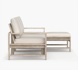 Indio Eucalyptus 4-Piece Outdoor Sectional (73&quot;)