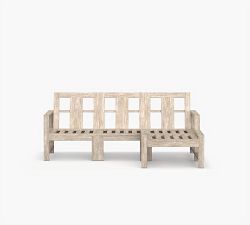 Indio Eucalyptus 4-Piece Outdoor Sectional (73&quot;)
