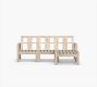 Indio Eucalyptus 4-Piece Outdoor Sectional (73&quot;)