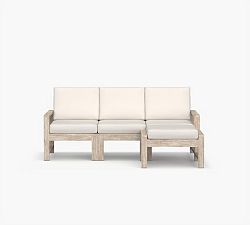 Indio Eucalyptus 4-Piece Outdoor Sectional (73&quot;)