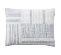 Hawthorn Handcrafted Patchwork Cotton Quilted Sham