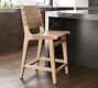 Fenton Woven Leather Stool