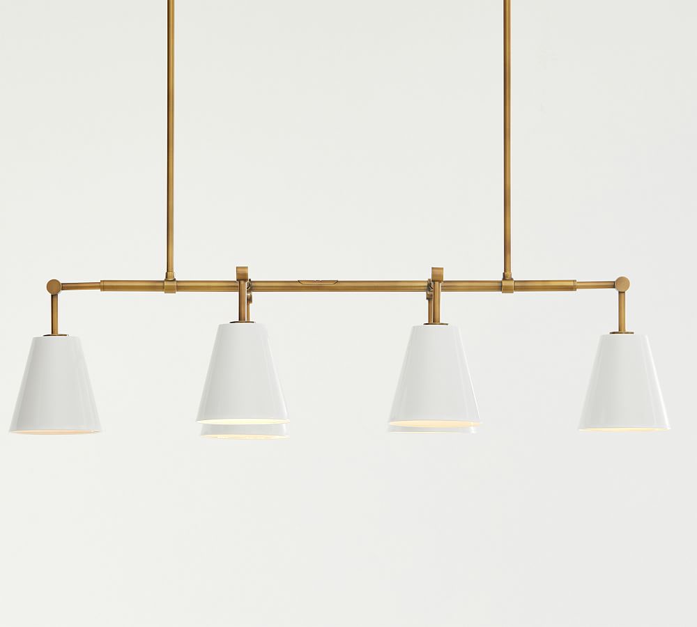Elijah Metal Linear Chandelier (42&quot;)