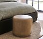 Jake Leather Swivel Stool
