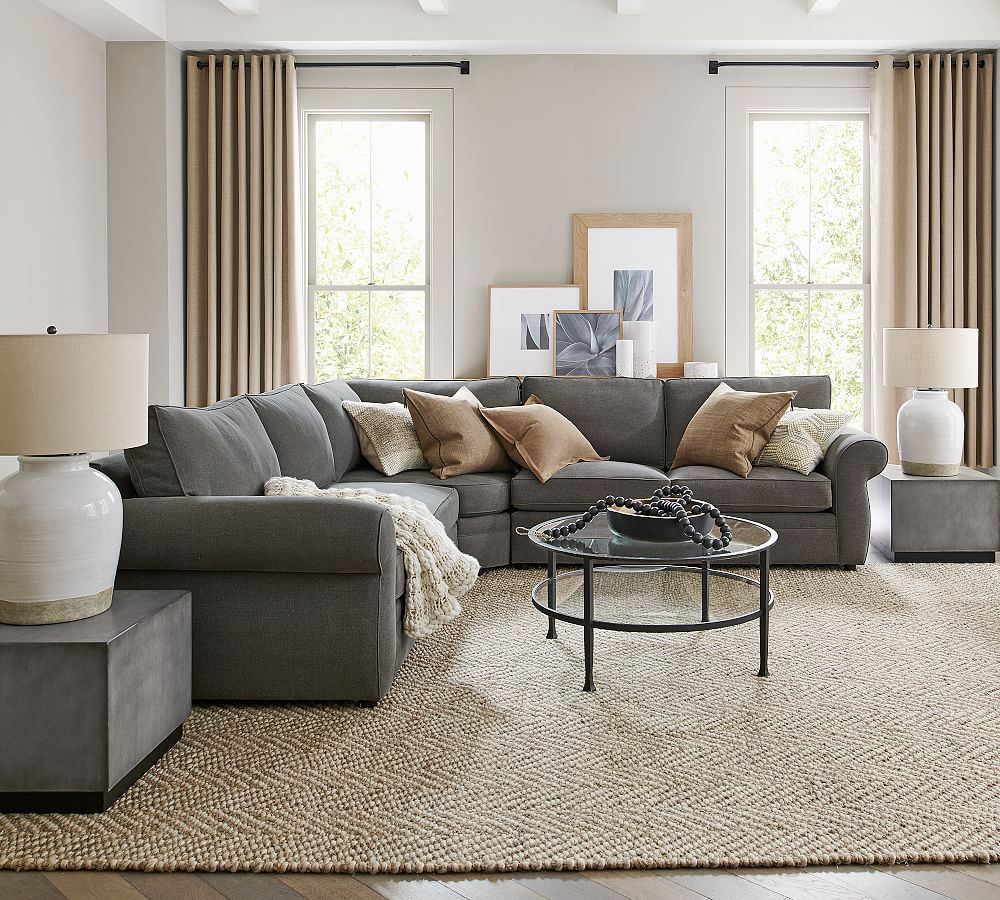 Tanner Round Coffee Table 36" - Pottery Barn