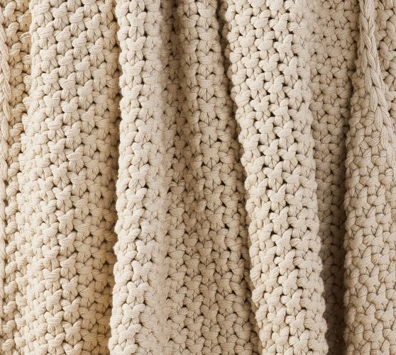 Bayside Seed Stitch Throw