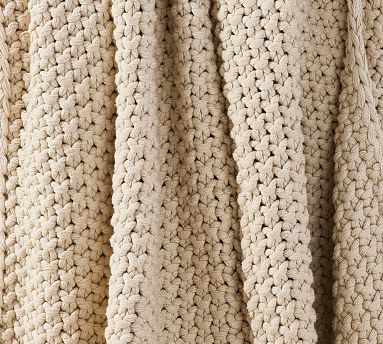 Bayside Seed Stitch Throw