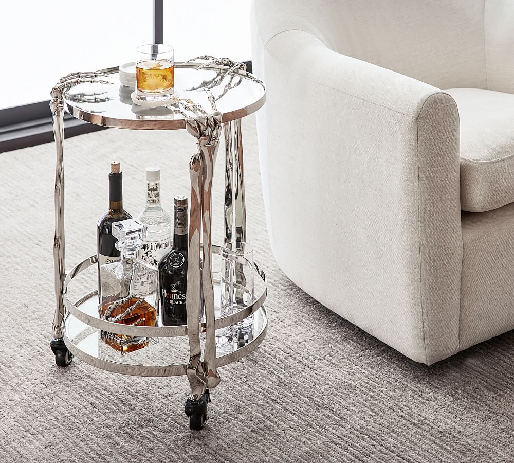 Skeleton Bar Cart
