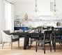Classic Slope Upholstered Dining Armchair