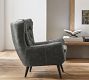 Wells Tufted Leather Chair