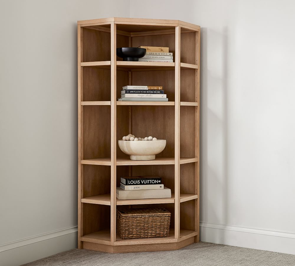 Pacific Corner Bookcase