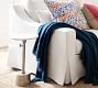 Melvin Round Marble Adjustable Accent Table (12&quot;)