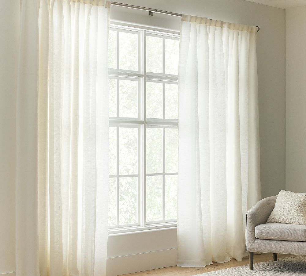 Delphina Linen Silk Curtain