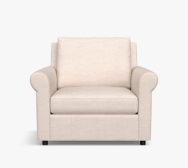Pottery barn roll arm chair discount