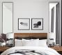 Berke Narrow Iron Frame Floor Mirror
