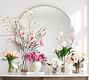Aegean Clear Glass Short Vase