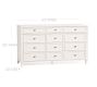 Clara 12-Drawer Dresser (63&quot;)