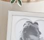Modern Silver Heart Picture Frame