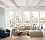 Kravet Reed Stripe Lumbar Pillow