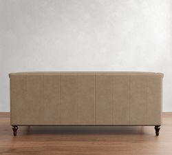 Josie Leather Sofa (58&quot;-82&quot;)