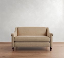 Josie Leather Sofa (58&quot;-82&quot;)