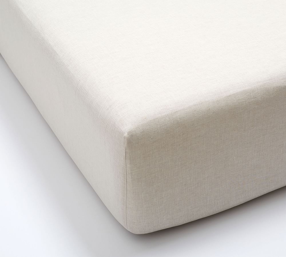 Belgian Flax Linen Fitted Sheet