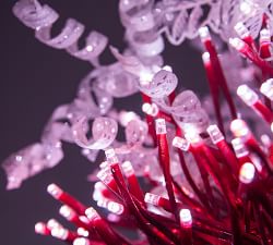 Lit LED Hanging Starburst
