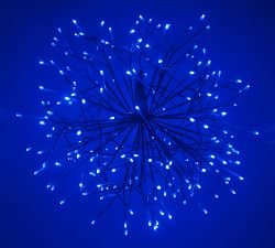 Lit LED Hanging Starburst