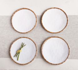 Bamboo Outdoor Melamine Dinnerware Collection