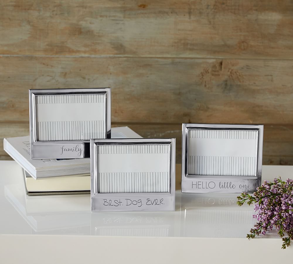 Family Signature Metal Picture Frames