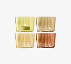 Gems Tealight Candleholders - Set of 4