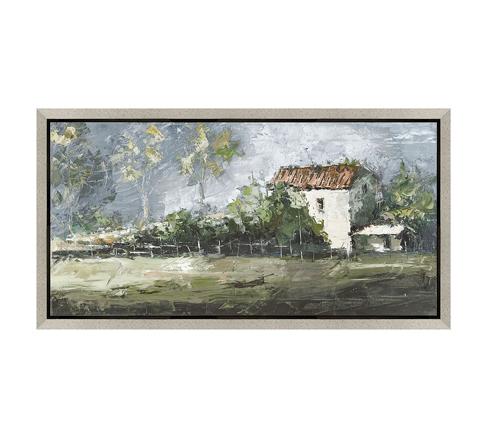 Country Estate Framed Wall Art Print