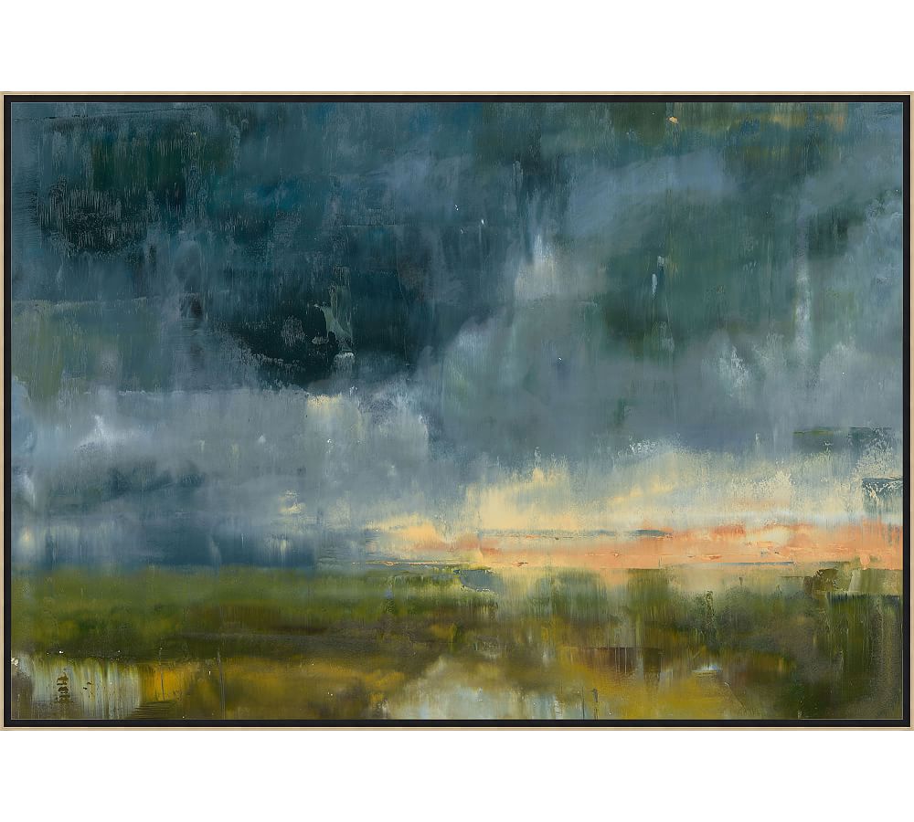 Western Light Framed Canvas