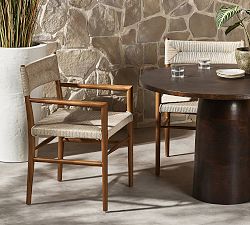 Zara Woven Outdoor Dining Armchair