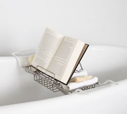 Nia Stainless Steel Bathtub Caddy