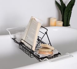 Nia Stainless Steel Bathtub Caddy